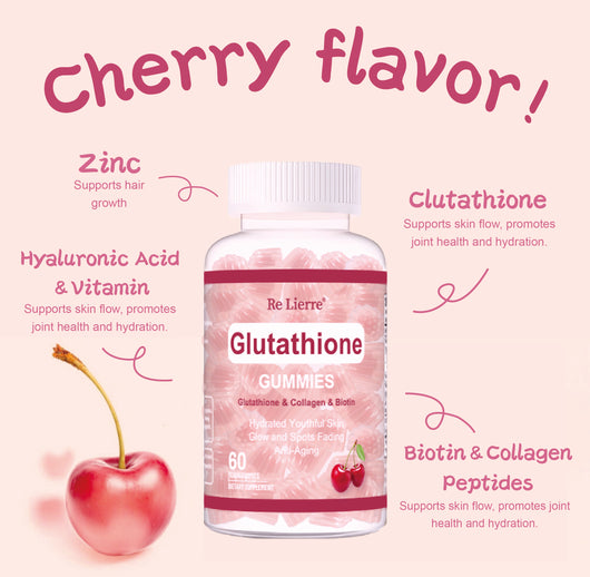 Gominolas de Glutatión y Colágeno Cereza - Image 5