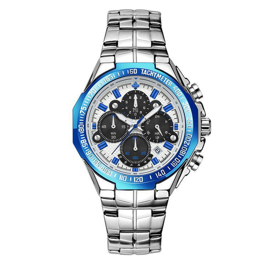 Reloj de Pulsera de Acero con Siete Manecillas Resistente al Agua - Image 22