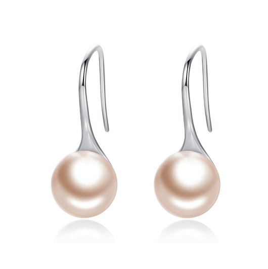 Aretes de Plata Esterlina S925 con Perla Negra - Diseño Personalidad Femenino - Image 6