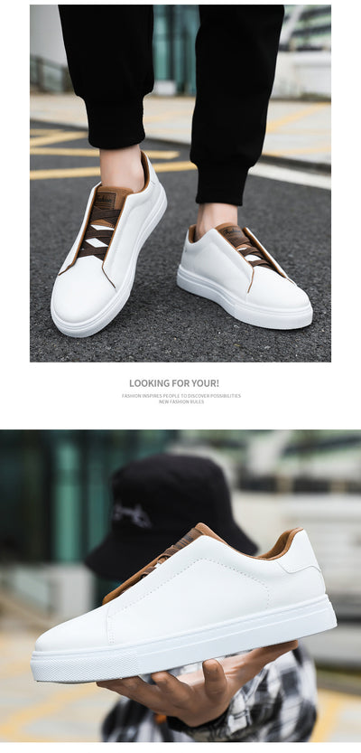 Tenis para Hombre de Color Sólido Cómodos y Antideslizantes - Image 15