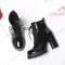 Botines para Mujer Tacón Grueso Primavera Otoño