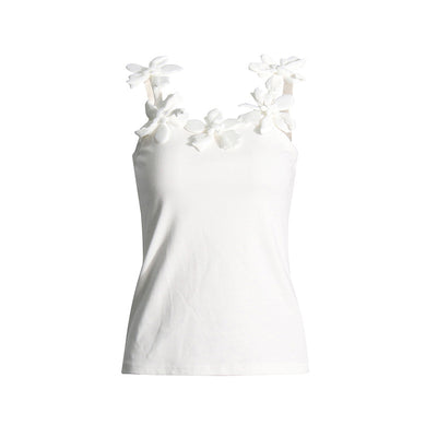 Blusa Elegante para Mujer con Diseño de Flores 3D y Detalles de Costura - Image 4