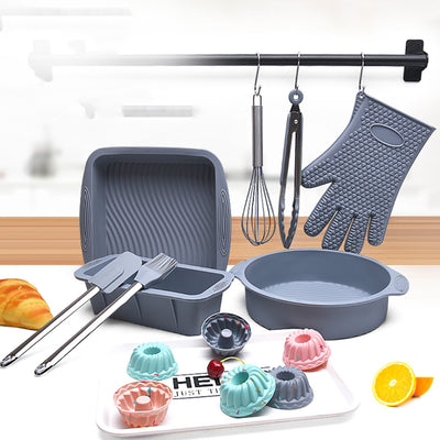 Set de Herramientas de Silicona para Repostería Resistente al Calor