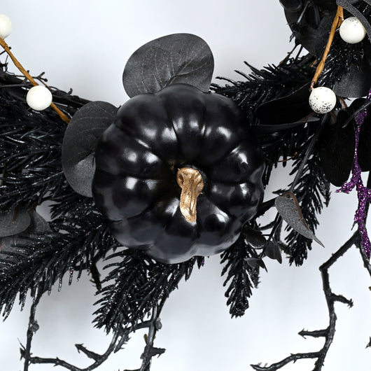 Corona Decorativa Halloween para Puerta - Adorno Festivo Colgante - Image 10