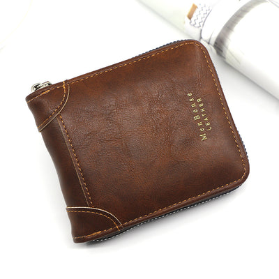 Billetera Corta para Hombre con Cierre y Monedero - Image 13