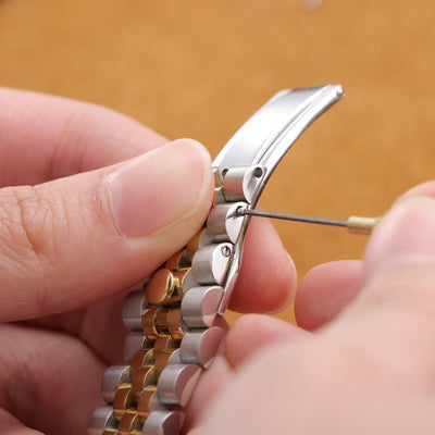 Pulsera de Reloj en Acero Inoxidable Calibre Sólido - Image 28