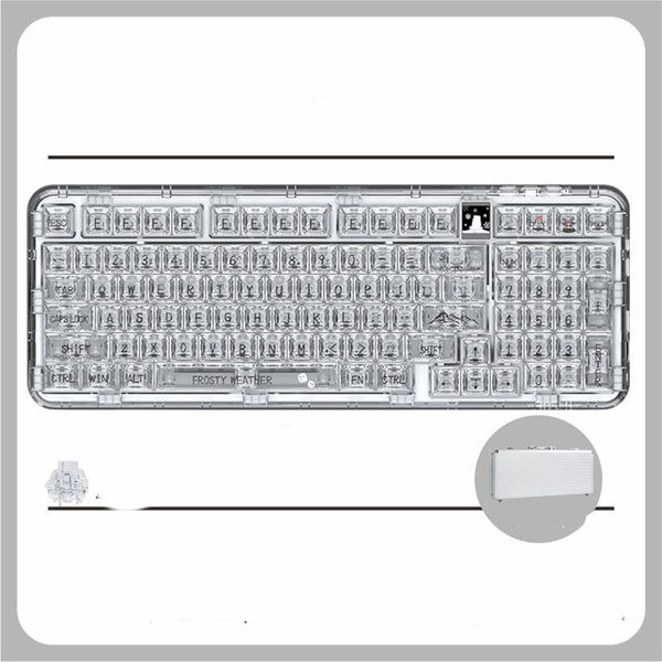 Teclado Mecánico Inalámbrico Tri-Modo para Hogar - Image 3
