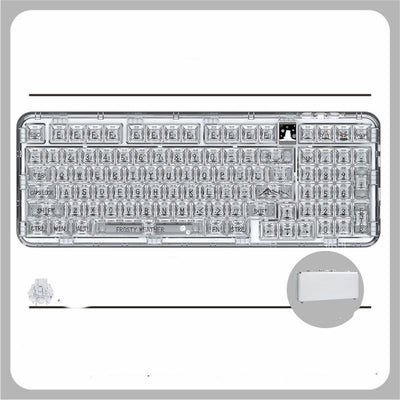 Teclado Mecánico Inalámbrico Tri-Modo para Hogar - Image 3