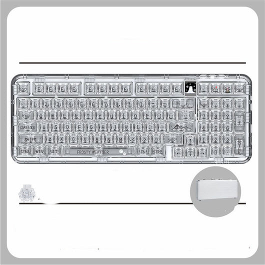 Teclado Mecánico Inalámbrico Tri-Modo para Hogar - Image 3