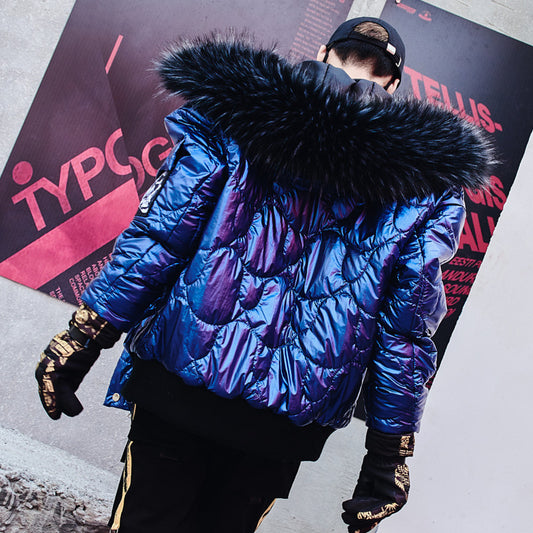 Chamarra de Algodón Suelta Cálida para Invierno Hombre - Image 2