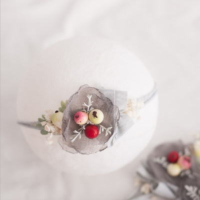 Diadema Floral Artesanal para Bebé - Joya Delicada para el Cabello - Image 17