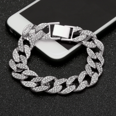 Pulsera de Eslabones Cubanos para Hombre - Image 4