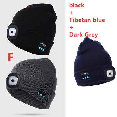 Gorro Inteligente Bluetooth con Audífonos LED Inalámbricos - Image 20