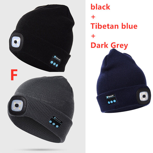 Gorro Inteligente Bluetooth con Audífonos LED Inalámbricos - Image 20