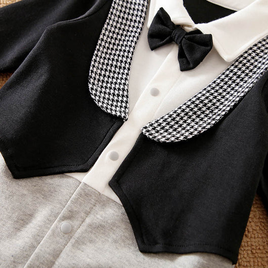 Traje Elegante para Bebé Recién Nacido - Jumpsuit Caballero Año Nuevo - Image 8