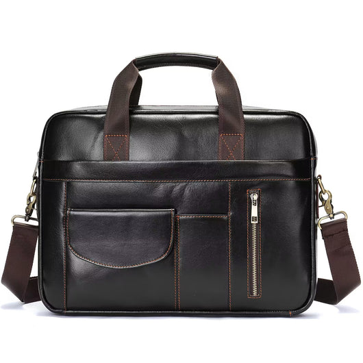 Maletín Ejecutivo de Cuero Genuino para Hombre - Portafolio Profesional - Image 14