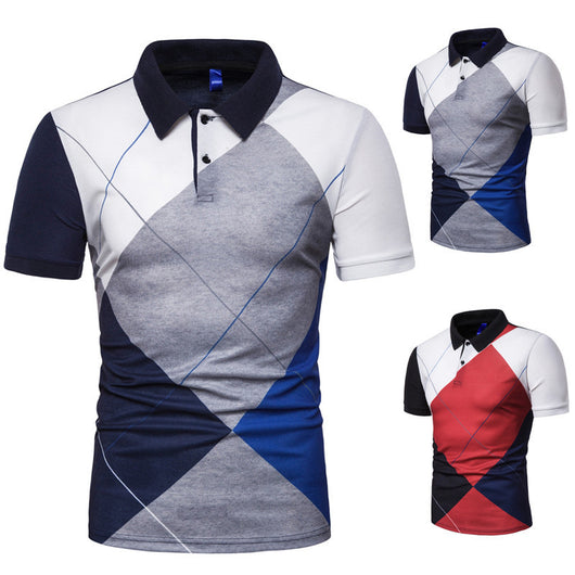 Polo Estampado de Manga Corta con Cuello - Image 9
