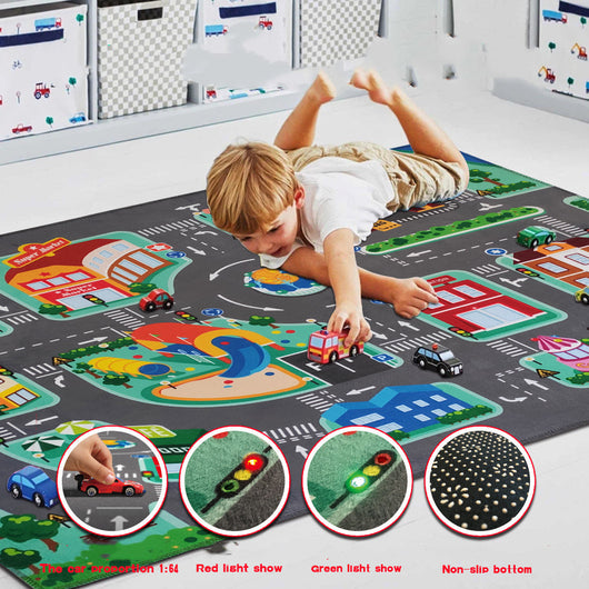Tapete Interactivo LED para Jugar y Trepar - Alfombra Sensorial Infantil