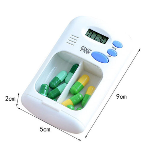 Pastillero Inteligente Portátil con Alarma LED y Recordatorio de Medicinas - Image 3