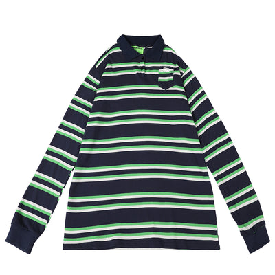 Polo Tejido Clásico con Rayas y Bolsillos - Image 13