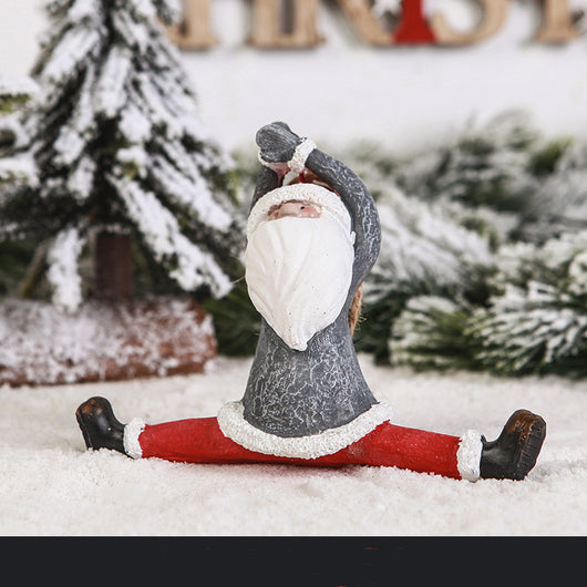 Figura Decorativa de Papá Noel en Resina Premium - Image 12