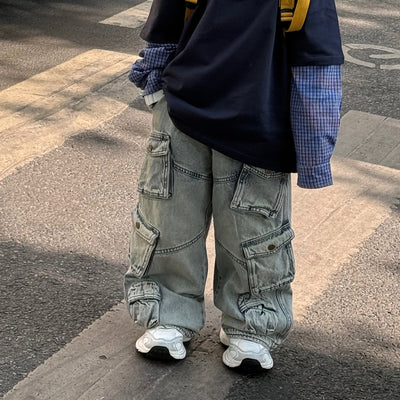 Pantalones Escolares Versátiles para Niños - Colección Primavera - Image 2