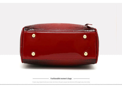 Bolso Mamá Grande de Capacidad Amplia - Bolsa Práctica Mujer Color Sólido - Image 16