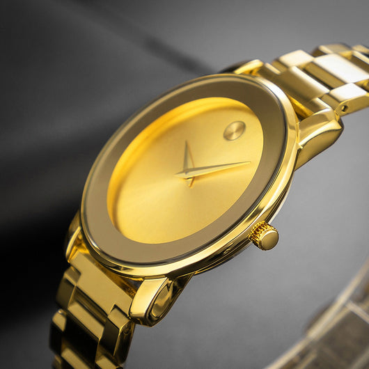 Reloj de Negocios Ultra Delgado para Hombre en Acero Inoxidable con Movimiento de Cuarzo - Image 8
