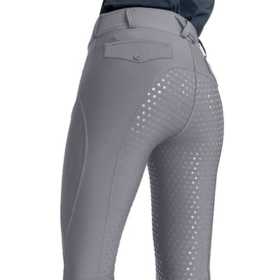 Pantalones Ecuestres Mujer Cintura Alta Antideslizantes Resistentes - Image 8