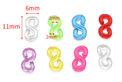 Clips Ganchos S para Pulseras Trenzadas y Accesorios DIY de Ornamentos - Image 17