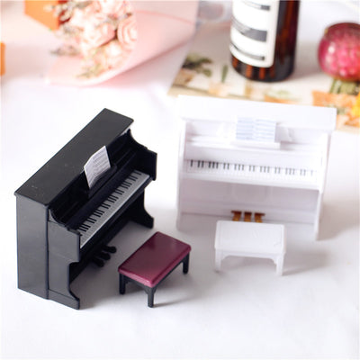 Piano Vertical en Miniatura con Banqueta - Image 4