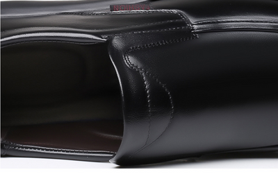 Zapatos de Cuero Suave con Suela Flexible y Antideslizante para Adultos Mayores - Image 9