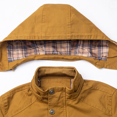 Chaqueta Cortavientos Capucha Tallas Grandes Hombre Europeo Americano - Image 7