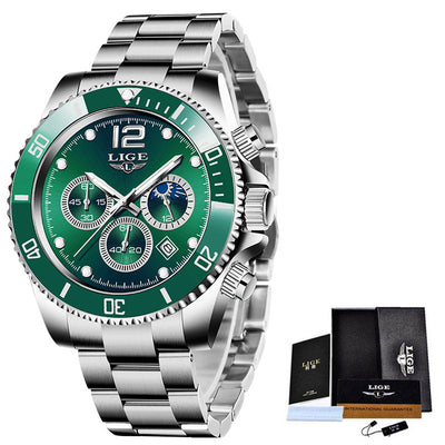 Reloj Deportivo para Hombre Cronógrafo Multifunción Resistente al Agua - Image 9