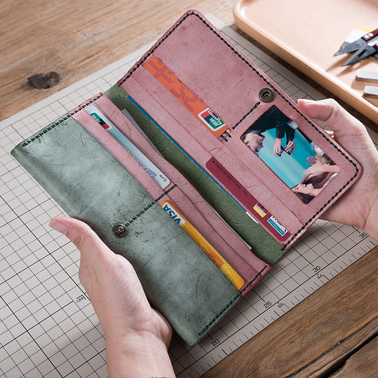 Material para Billetera Artesanal de Cuero con Acabado Mate Encerado - Image 12
