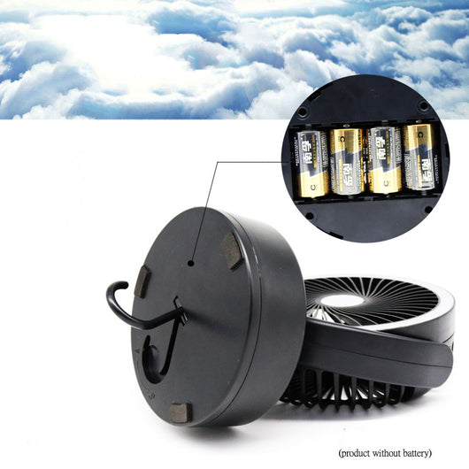 Ventilador LED para Tienda de Campaña - Image 4