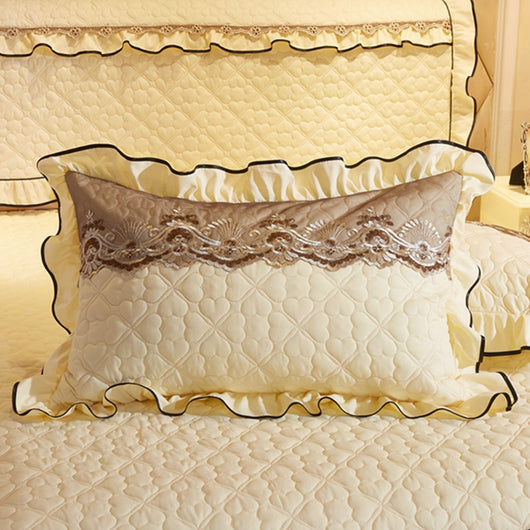Funda de Almohada Acolchada con Encaje Reforzada - Image 27