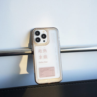 Funda para Teléfono con Botón Metálico Estilo Café - Image 4