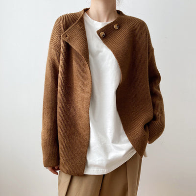 Cardigan Fino de Lino para Mujer - Primavera