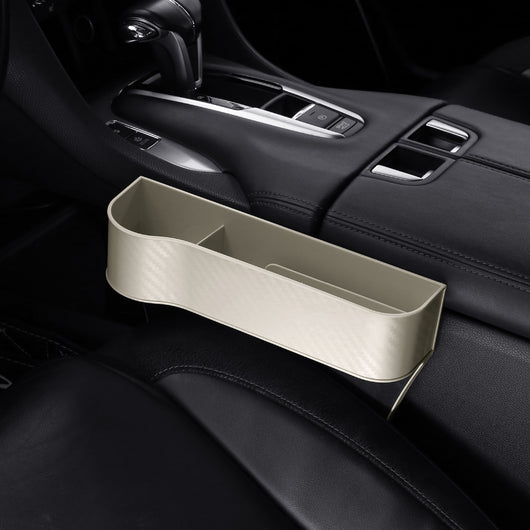 Organizador de Asiento Auto - Caja de Almacenamiento PU para Espacios Laterales - Image 3