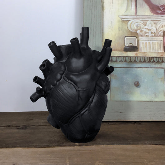 Florero Decorativo en Forma de Corazón, Estilo Nórdico, Escultura de Cerámica para el Hogar - Image 5