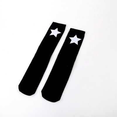 Calcetines Altos para Niños con Diseño de Estrella - Comodidad hasta la Rodilla - Image 3