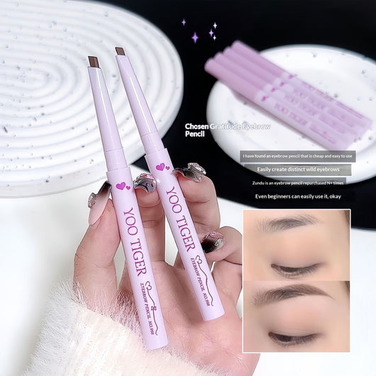 Lápiz de Cejas Triangular Dual con Punta Ultrafina para Cejas Naturales - Image 3