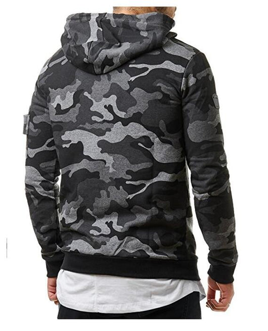 Sudadera Deportiva Camuflaje para Hombre con Cuello Alto - Image 6
