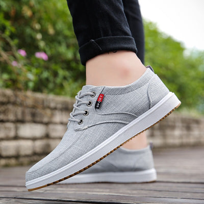 Zapatos de Lona con Cordones para Hombre - Cómodos y Transpirables - Image 4