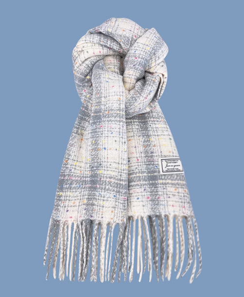 Bufanda Escocesa de Imitación Cachemira para Mujer - Cálida y Versátil - Image 8
