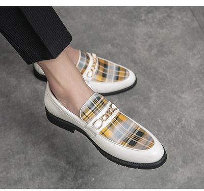 Zapatos Casuales de Cuero con Punta para Hombre - Image 34