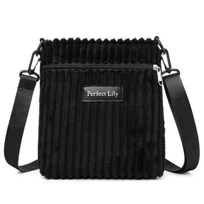 Bolsa Mensajero de Pana para Mujer - Estilo Casual y Funcional - Image 6