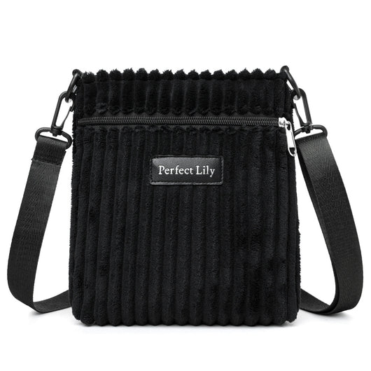Bolsa Mensajero de Pana para Mujer - Estilo Casual y Funcional - Image 6