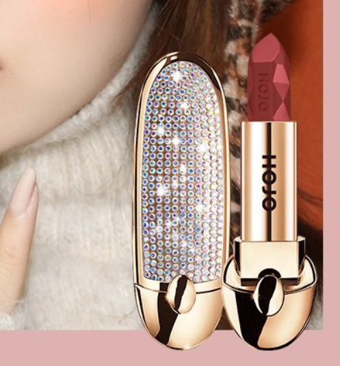 Labial Rojo Intenso HOJO Brilliant Star - Efecto Espejo Profesional - Image 5